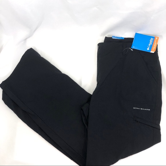 Columbia Pants - Columbia Aruba Roll Up Pant Black Size 12